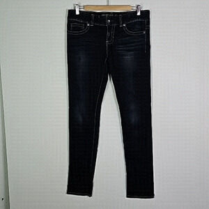 Guess dark wash daredevil skinny leg jeans